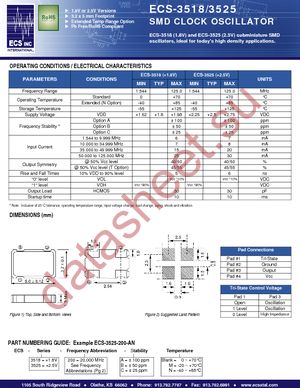 ECS-3518-040-B-TR datasheet  